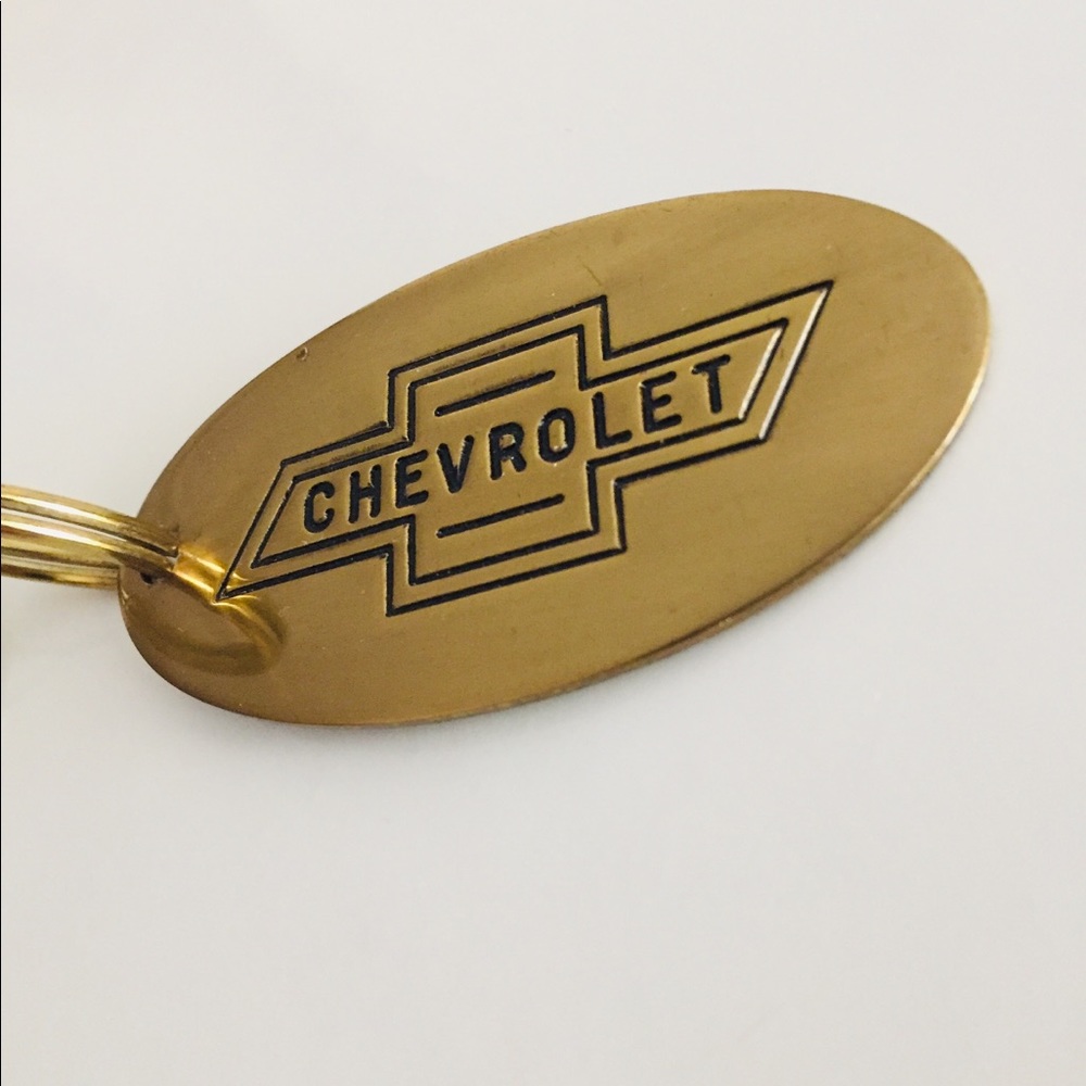 Vintage Swank Chevrolet Keychain_3